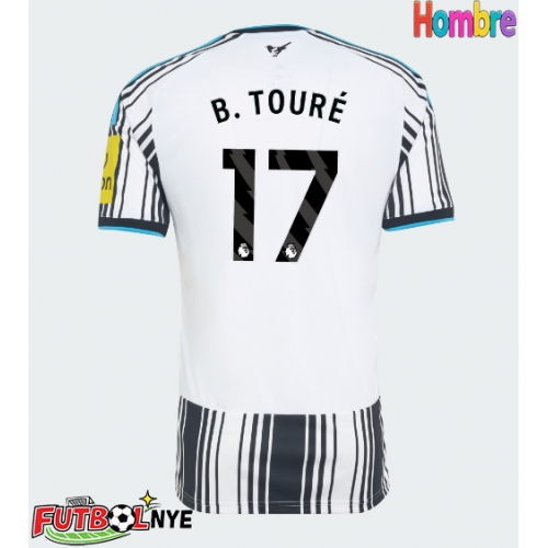 Camiseta Newcastle United Bazoumana Toure #17 Primera Equipación 2026-27 manga corta